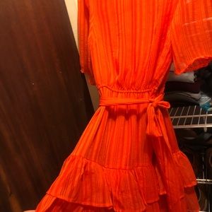 Colorful cocktail dress